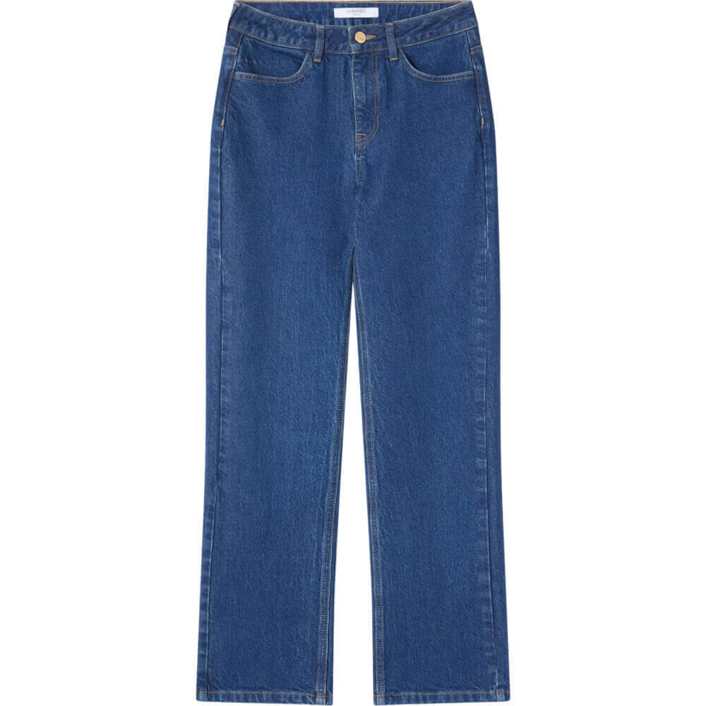 LK Bennett Emilie Cotton Blend Straight Leg Smart Jean